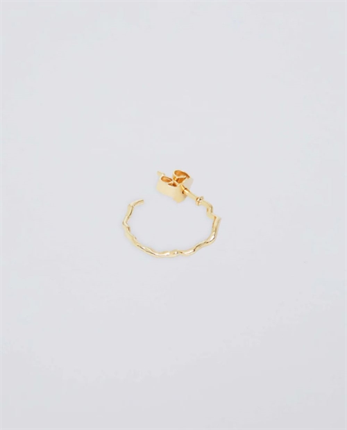 TRINE TUXEN BEA HOOP GOLDPLATED